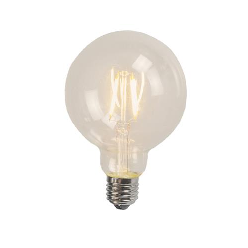 E27 LED žárovka s vláknem G95 4W 320lm 2700K
