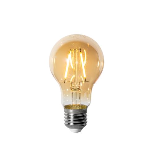 E27 stmívatelná LED žárovka A60 zlatá 3W 310 lm 2200K