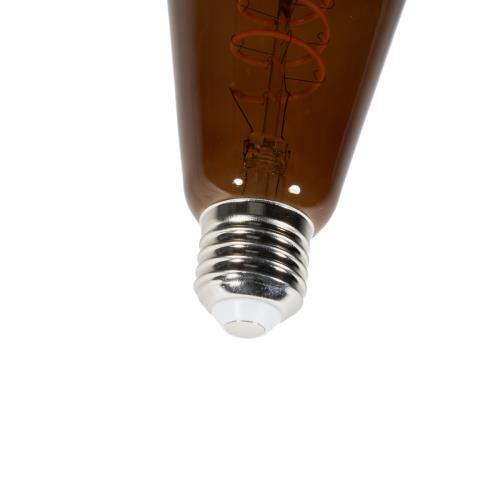 Stmívatelné LED žárovky E27 ST64 hnědé 4W 100 lm 1800K