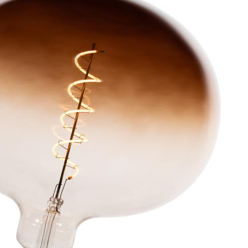 E27 Stmívatelné LED žárovky G220 hnědé 4,9W 130 lm 1800K