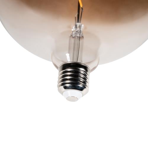 E27 Stmívatelné LED žárovky G170 hnědé 4,9W 130 lm 1800K