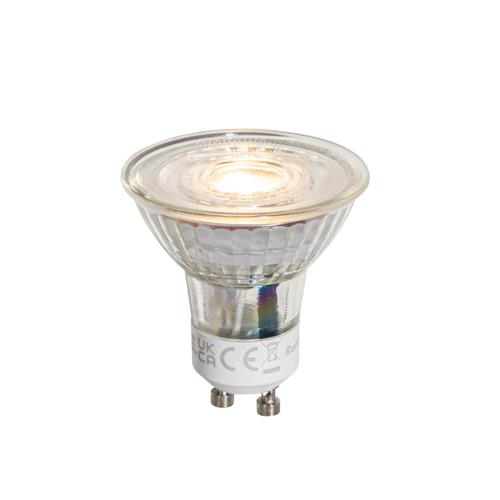 GU10 50mm stmívatelné LED žárovky čiré 4,5W 365 lm 2700K