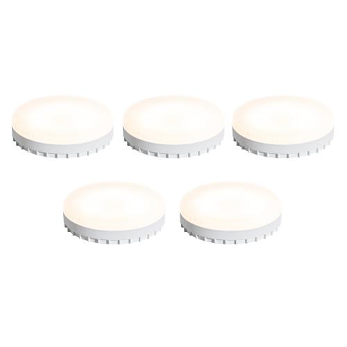 Sada 5 GX53 3-stupňových stmívatelných LED žárovek 9W 900 lm 3000K