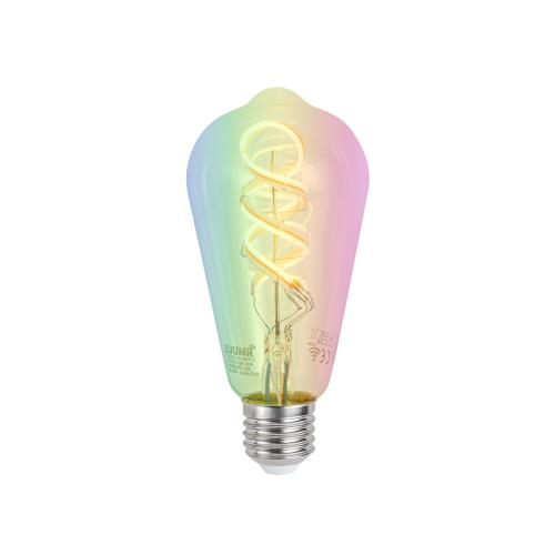 Chytré stmívatelné LED žárovky E27 ST64 RGBW 4W 250lm 2700K