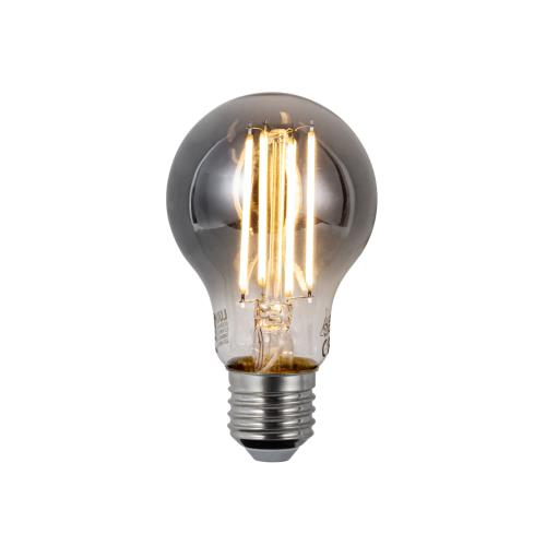 Chytrá stmívatelná LED žárovka E27 A60 kouřová 4,9 W 150 lm 1800 K