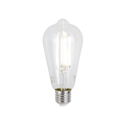 Stmívatelná LED žárovka E27 ST64 čirá 7W 806lm 2700-6500K