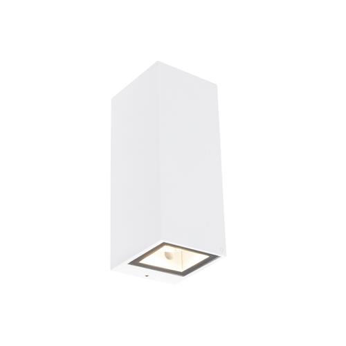 Moderní nástěnné svítidlo bílé 2-světlo GU10 AR70 IP54 - Baleno