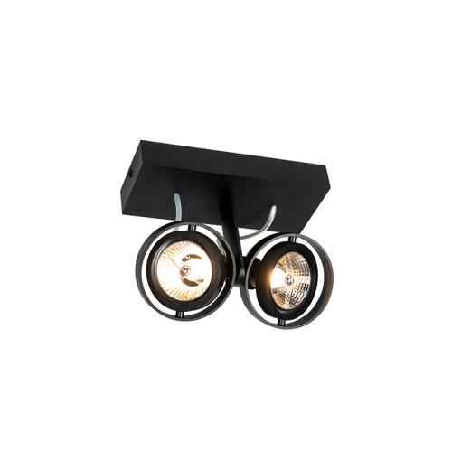 Moderní bodové světlo černé 2-světlo - Master 70