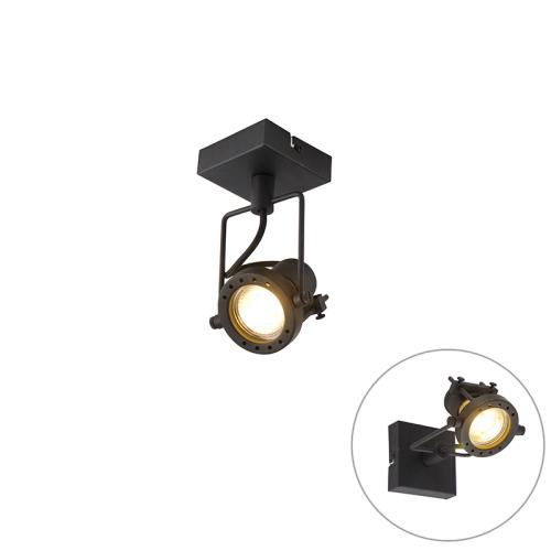 Průmyslové bodové světlo černé - Suplux