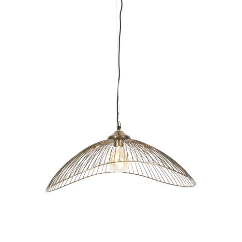Designové závěsné svítidlo mosazné 64 cm - Pia