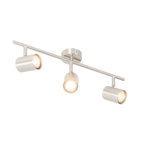 Moderní stropní svítidlo ocelové 3-světlo nastavitelné - Jeana