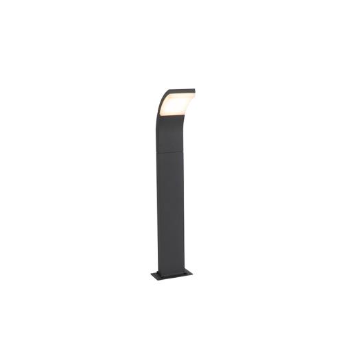 Moderní venkovní sloup Anthracite 60 cm vč. LED IP54 - Litt