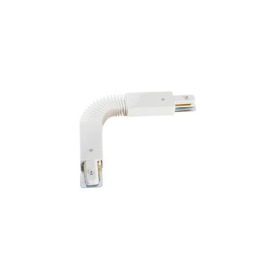 Nastavitelný konektor pro 1-fázovou kolejnicí bílý