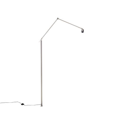 Stojací lampa s ramenem z oceli - Editor