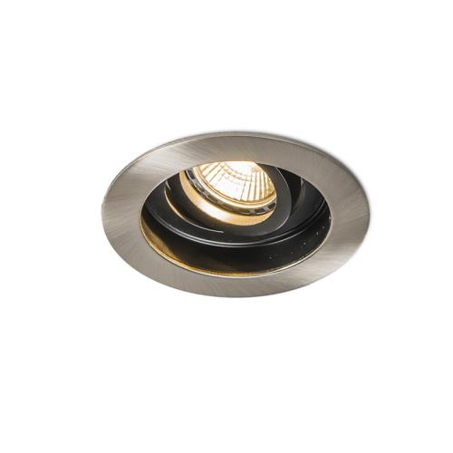 Chytré moderní zapuštěné bodové svítidlo ocelové s černou vč. WiFi GU10 - Rondoo