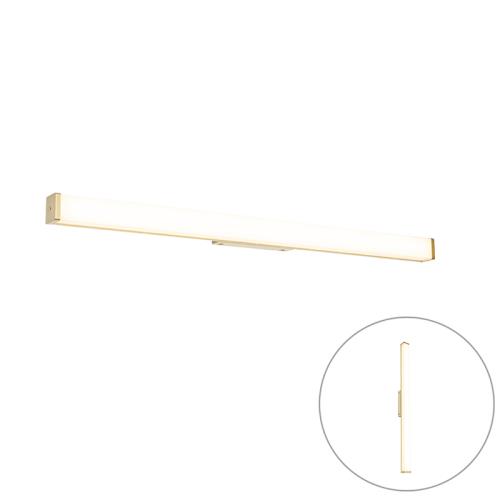 Nástěnné svítidlo do koupelny mosazné 92 cm vč. LED IP44 - Cascada