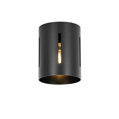 Designové stropní svítidlo černé - Yana