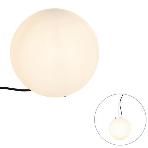 Moderní venkovní lampa bílá 25 cm IP65 - Nura