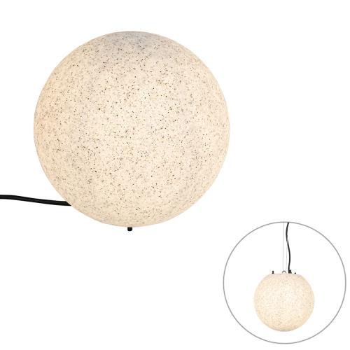 Moderní venkovní lampa šedá 25 cm IP65 - Nura