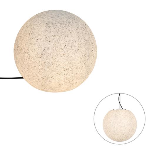 Moderní venkovní lampa šedá 35 cm IP65 - Nura