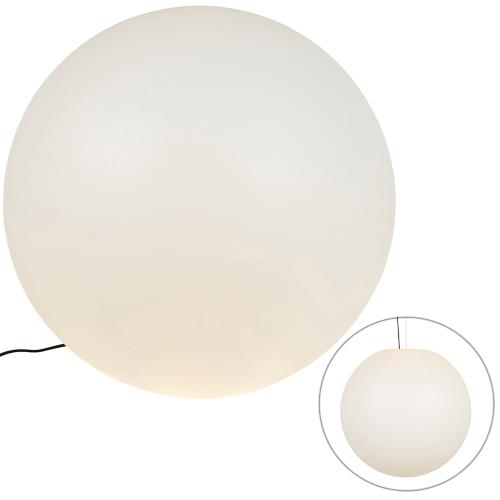 Moderní venkovní lampa bílá 77 cm IP65 - Nura