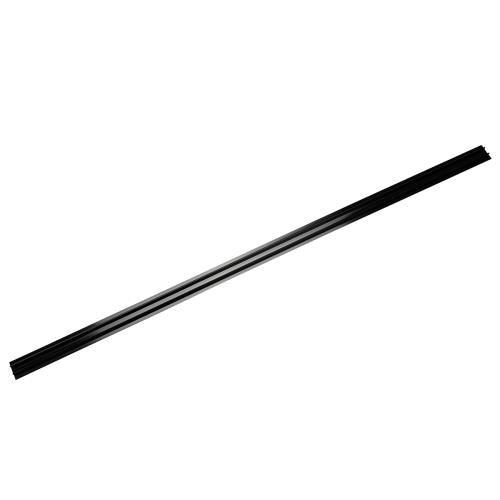 Krycí lišta 1-fázová kolejnice černá 87 cm