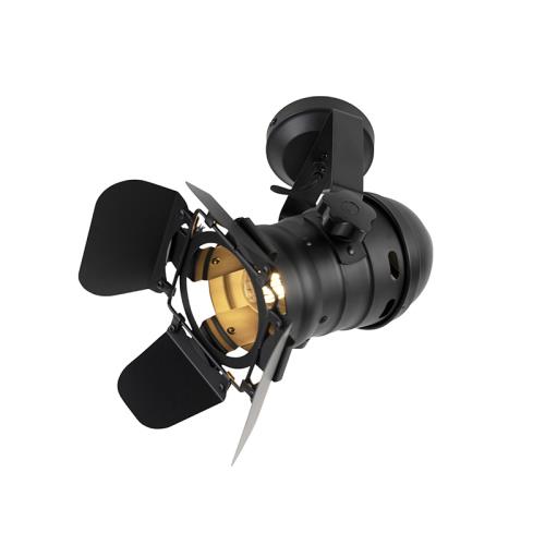 Chytré studiové bodové světlo černé otočné a naklápěcí vč. Wifi A60 - Movie