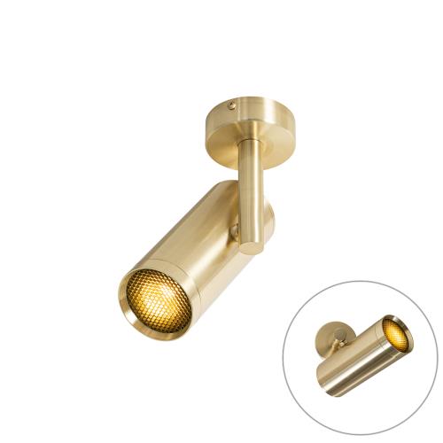 Designové bodové světlo zlaté nastavitelné - Scopio Honey