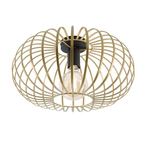 Chytré stropní svítidlo zlaté 39 cm vč. WiFi G95 - Johanna