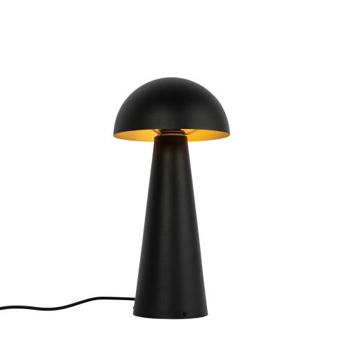 Venkovní stojací lampa černá 50 cm - Mushroom
