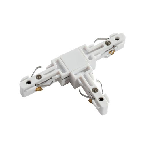 T-konektor bílý jednofázový - Slimline