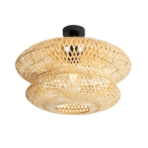 Stropní svítidlo z bambusu v orientálním stylu - Ostrava Double