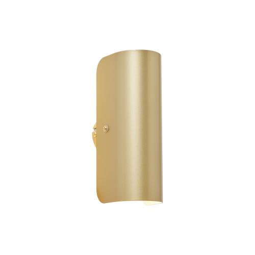 Moderní nástěnné svítidlo zlaté 2-světla - Gotthard