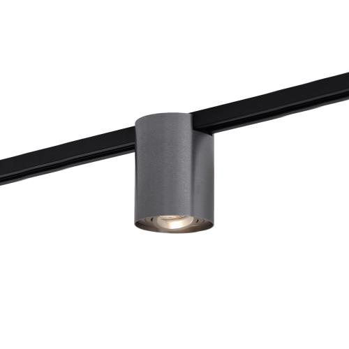 Moderní jednofázové kolejnicové bodové svítidlo antracitově šedé - Iconic Rondoo Up