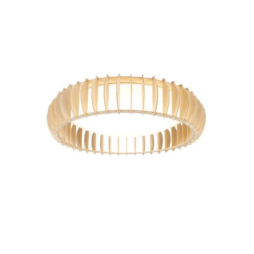 Skandinávské stropní svítidlo béžové 60 cm vč. LED - Monte