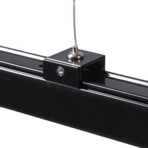 Závěs pro 3-fázovou kolejnicí černý