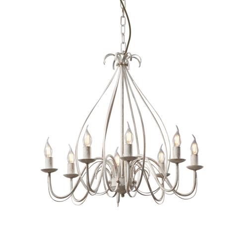 Klasický lustr krémový 8-světel - Giuseppe