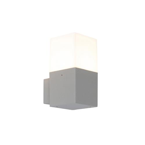 Moderní venkovní nástěnné svítidlo šedé IP44 - Dánsko
