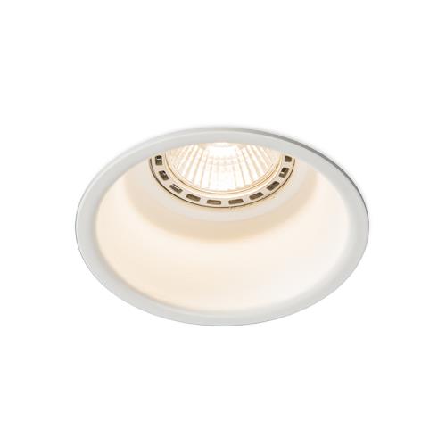 Moderní kulaté zapuštěné bodové světlo bílé - Dept