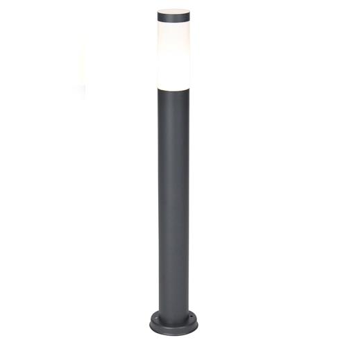 Bollard sloupková lampa antracitově šedá 80 cm IP44 opal - Rox
