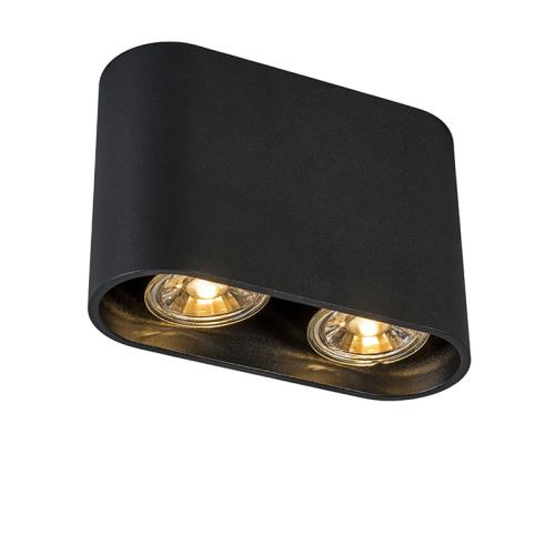 Moderní bodové světlo černé - Ronda Duo