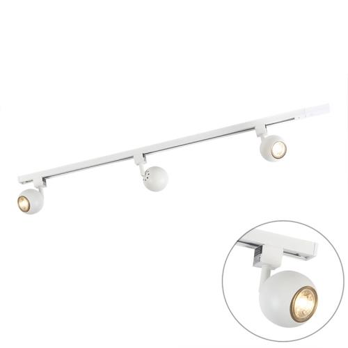 Moderní kolejnicový systém bílý 3-světlo 1-fázový - Gissi