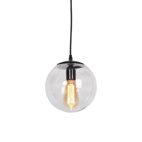 Moderní závěsné svítidlo šedé 20 cm - Pallon