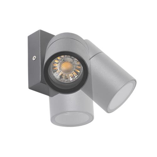 Venkovní nástěnné svítidlo antracitové IP44 otočné a naklápěcí - Solo