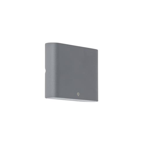 Nástěnné svítidlo antracitové 11,5 cm vč. LED IP65 - Batt