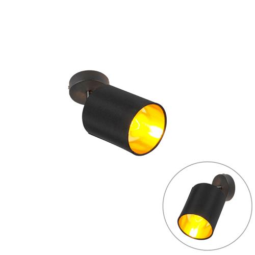 Moderní bodové světlo černé - Lofty