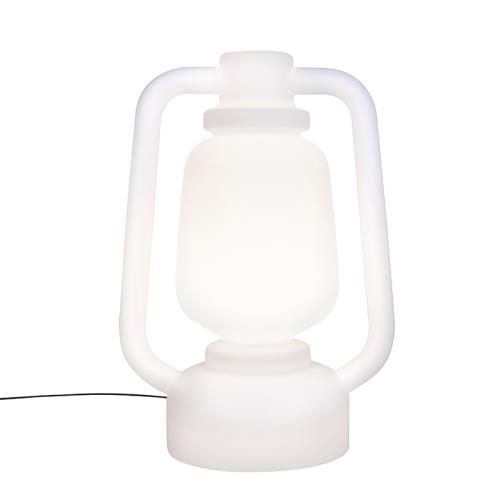 Stojací lampa bílá 110 cm IP44 - Storm Extra Large