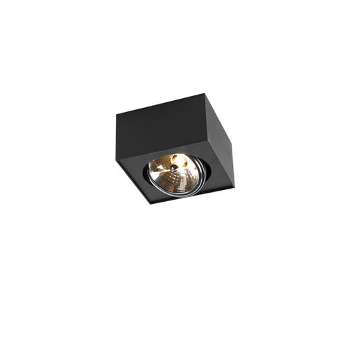 Designové bodové světlo černé čtvercové - Kaya