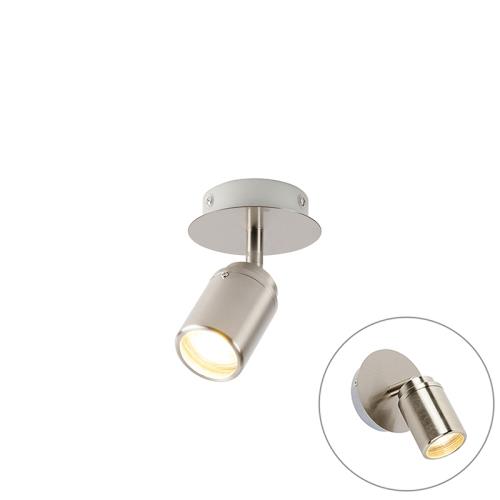 Moderní koupelnové bodové světlo ocel IP44 - Ducha