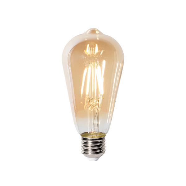 E27 stmívatelná LED žárovka ST64 zlatá 5W 450 lm 2700K